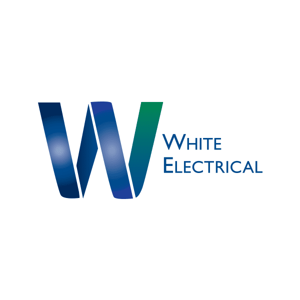 White Electrical Logo
